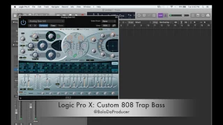 Logic Pro X: Create Custom 808 Trap Bass