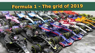 Formula 1 - The grid of 2019 - Minichamps, Spark, Looksmart F1 1:43 model car review