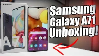 Samsung Galaxy A71 Unboxing & First Impressions!