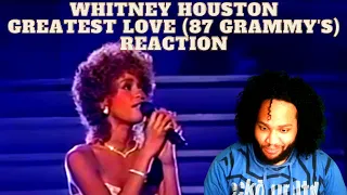 Whitney Houston 1987 Grammy's Greatest Love Of All Reaction