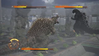 GODZILLA PS4 : Anguirus vs Hedorah vs Godzilla