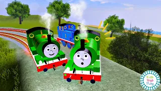 Playing The Super Thomas Railway on Roblox