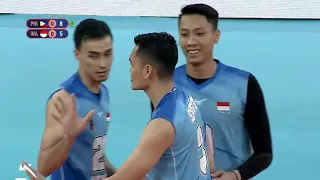 SEA GAMES 2019 | MEN'S VOLLEYBALL | PHILIPPINES VS INDONESIA (PART 1)