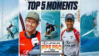 Top 5 Moments Day 1 Lexus Pipe Pro presented by YETI