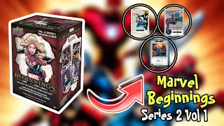 Humble beginnings! Opening the new Marvel Beginnings Series 2 Vol 1. Blaster Box