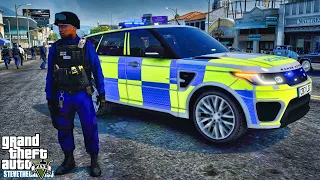 GTA 5  Mod British Patrol| SWAT| GTA 5 Lspdfr Cop Mod| 4K