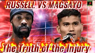 Gary Russell Jr VS Mark Magsayo/ The truth about the shoulder injury