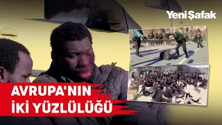 Ukraynalılara kucak açan İspanya Afrikalı mültecileri öldüresiye dövdü