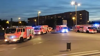 [Brand City Tunnel] Einsatzübungen Feuerwehr Leipzig am Bayerischen Bahnhof