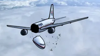 Malaysia Airlines Flight 17 2D Crash Animation