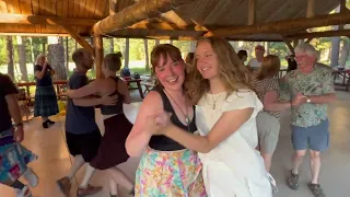 Contra Dance, Lubrecht Forest, July 22, 2023