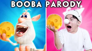 Green Parrot Trolls Booba - Parody The Story Of Booba & Friends | Woa Parody