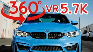VR 360 На пассажирском BMW M3 F80 #bmw #bmwm3 #m3 #m3f80 #vr #vr360