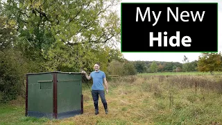 Wildlife Photography - I've got a NEW HIDE! How I chose the Position of this Blind and Why