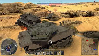 Strongest Merkava in the US Tech Tree (Merkava Mk.3D) Gameplay #warthunder #gaming