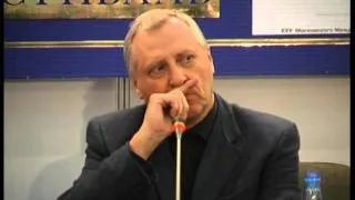 Peter Greenaway press conference - Питер Гринуэй пресс конференция