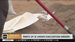 Parts of Inland Empire under Evacuation Orders in Yucaipa