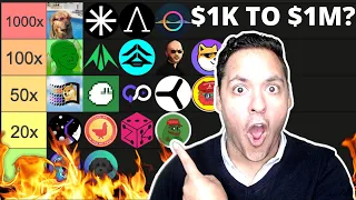 🔥MEME & AI CRYPTO GEMS TO 100-1000X BY 2025?! Millions to be Made? 🚀