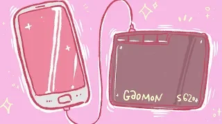 Обзорчик ГП для телефона + экранник ! ♥ (и конкурс~) Gaomon PD1561 & S620