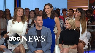 The cast of 'Wonder Woman' takes over 'GMA'