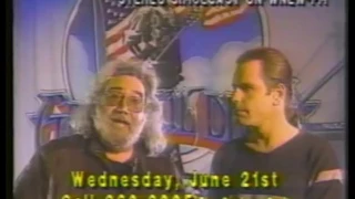 Grateful Dead "promo" Summer Solstice Pay-Per-View, Shoreline Amphitheatre, 6-21-89