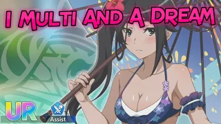 DanMachi: Battle Chronicle - Swimsuit Mikoto (Blue Assist) Banner Summon! [1 Multi And A Dream!]