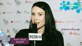 Kate Nash wearing the "made in Italy" at the WGSN Global Fashion Awards | Hoplites