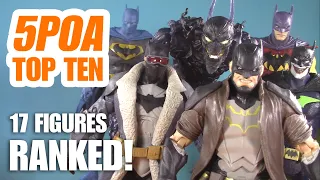 TOP 10 2022 DC MULTIVERSE BATMAN ACTION FIGURES! Knightfall, Darkest Knight, Dark Detective, & More!