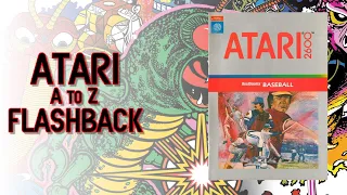 RealSports Baseball for Atari 2600 and the Throw Grab Throw Out strategy | Atari A to Z Flashback