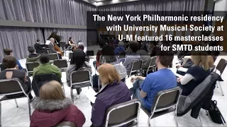 New York Philharmonic Masterclasses at SMTD