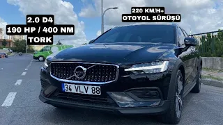 XC60'A Gerek Var Mı? Volvo V60 Cross Country D4 AWD Test | Mükemmel Viraj Performansı | 220+KMH