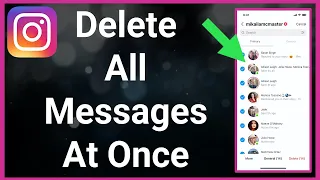 How To Delete All Instagram Messages (At Once)