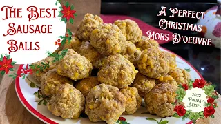 Sausage Balls Recipe! Old, hidden recipe card reveals beloved family recipe! Easy Appetizer! 🎄😋