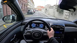 2024 Hyundai Tucson Black-edition 1.6l | POV Test Drive | Consumption information