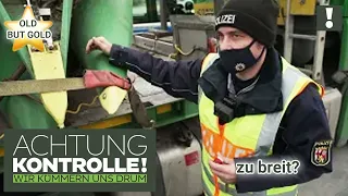 Ausnahmegenehmigung für 3 Meter BREITE! 🤔 Reicht das? |Old But Gold| Kabel Eins | Achtung Kontrolle