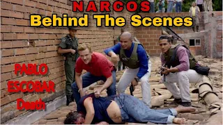 NARCOS - Pablo Escobar Death BEHIND THE SCENES