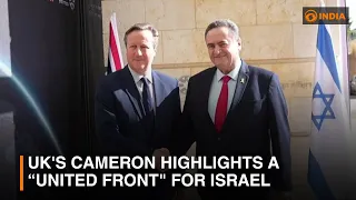 David Cameron holding talks in Israel to urge against war with Iran || DDI Global