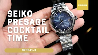 Unboxing Seiko Presage Cocktail Time SRPB41J1