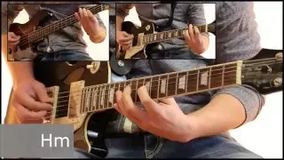 Как играть на гитаре Марионетки - Король и шут  ( видеоурок Guitar riffs) + табы