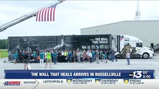 The Wall That Heals: Vietnam Veterans Memorial replica arrives in Russellville