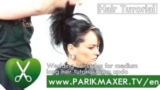 Wedding Hairstyle Updo parikmaxer tv engl