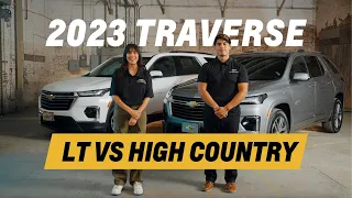 Exploring Excellence: 2023 Traverse LT vs High Country Comparison