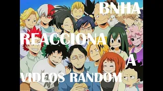 ✨ BNHA reaccionan a videos random ✨