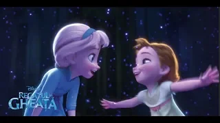 Regatul de gheață | Anna și Elsa se joacă în zăpadă | Disney Prințese