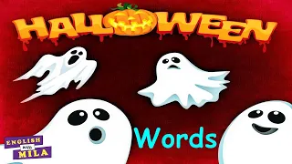 HALLOWEEN Words Practice Lesson - Halloween Vocab - 2