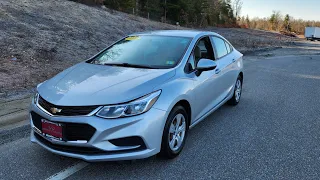 2017 Chevrolet Cruze LS Manual POV Test Drive/Review