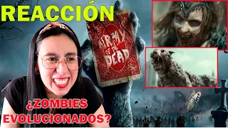 🤯REACCIÓN Trailer ARMY OF THE DEAD / El ejército de los muertos inteligentes, rápidos y organizados