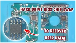 Hard Drive Bios Chip Swap - Replace HDD Motherboard For Data Recovery