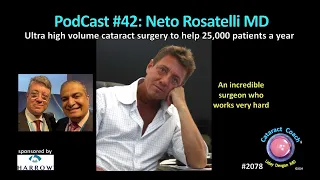 CataractCoach™ 2078: PodCast 42: Neto Rosatelli MD