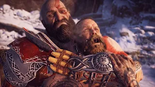 God OF War PC - All Baldur Boss Fights / Scenes